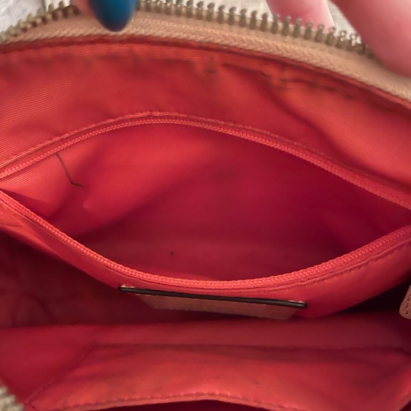 Coach Signature Stripe Floral Print Demi Crossbody ( F30661 ) - Picture 10 of 13